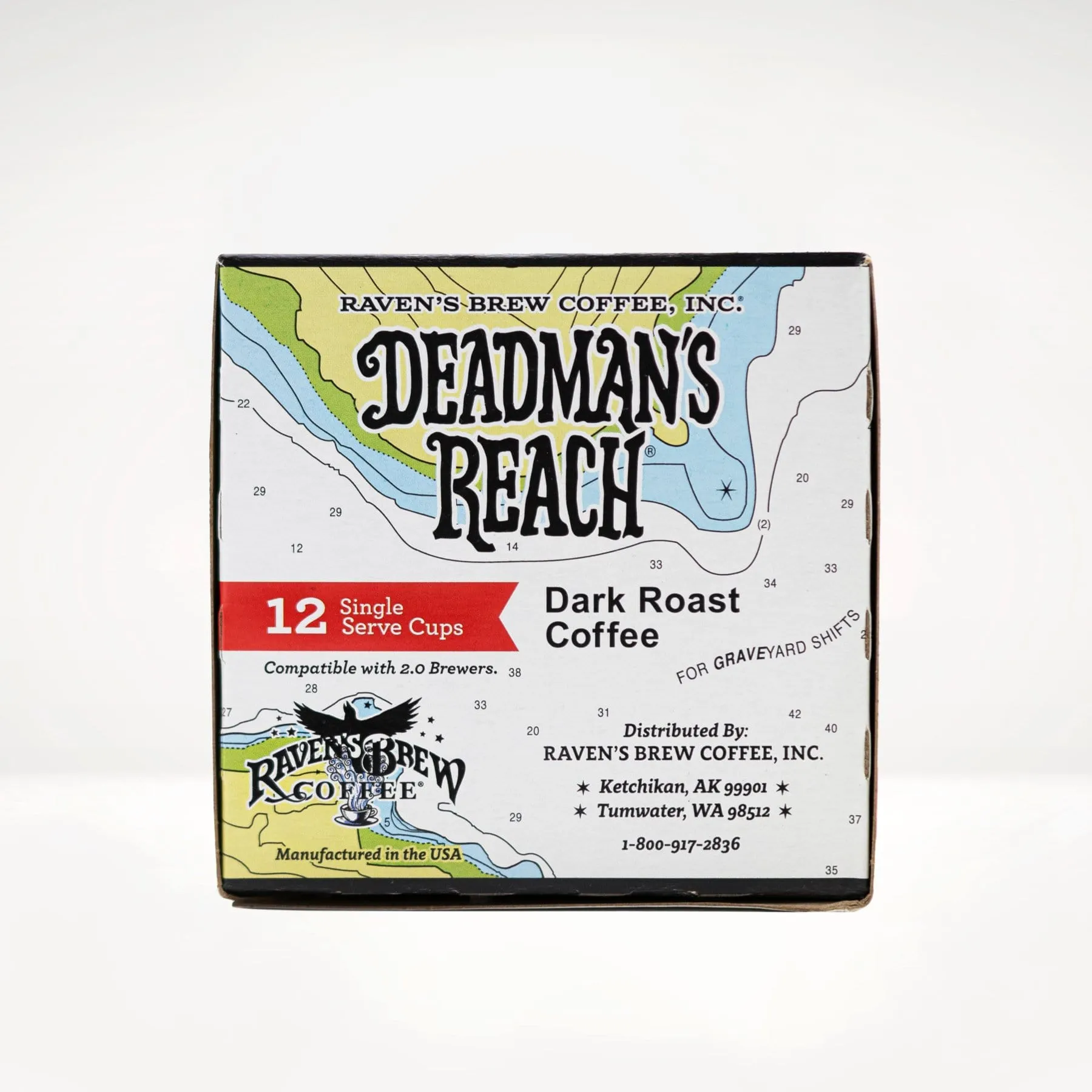 12ct Deadman's Reach® Single Serve Coffee Cups