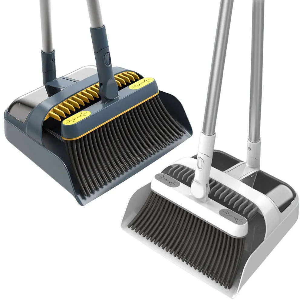 180° Rotatable Broom and Scoop Set