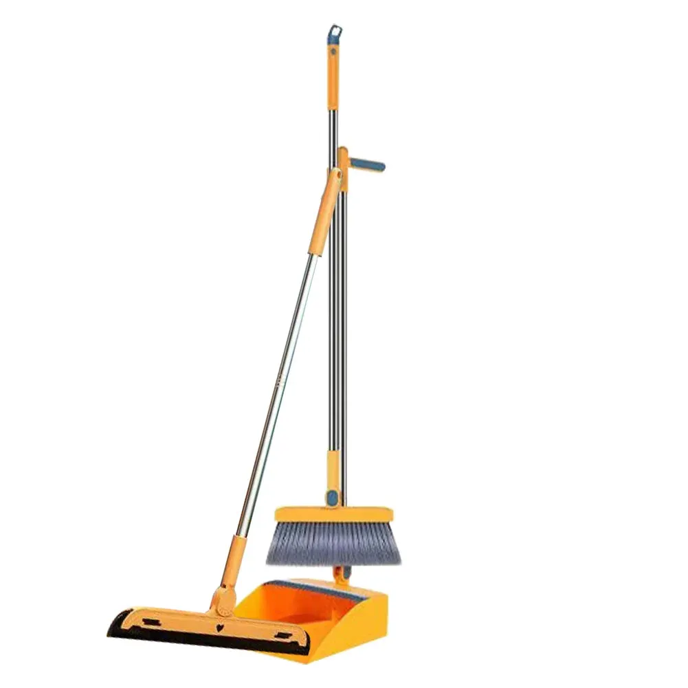 180° Rotatable Broom and Scoop Set