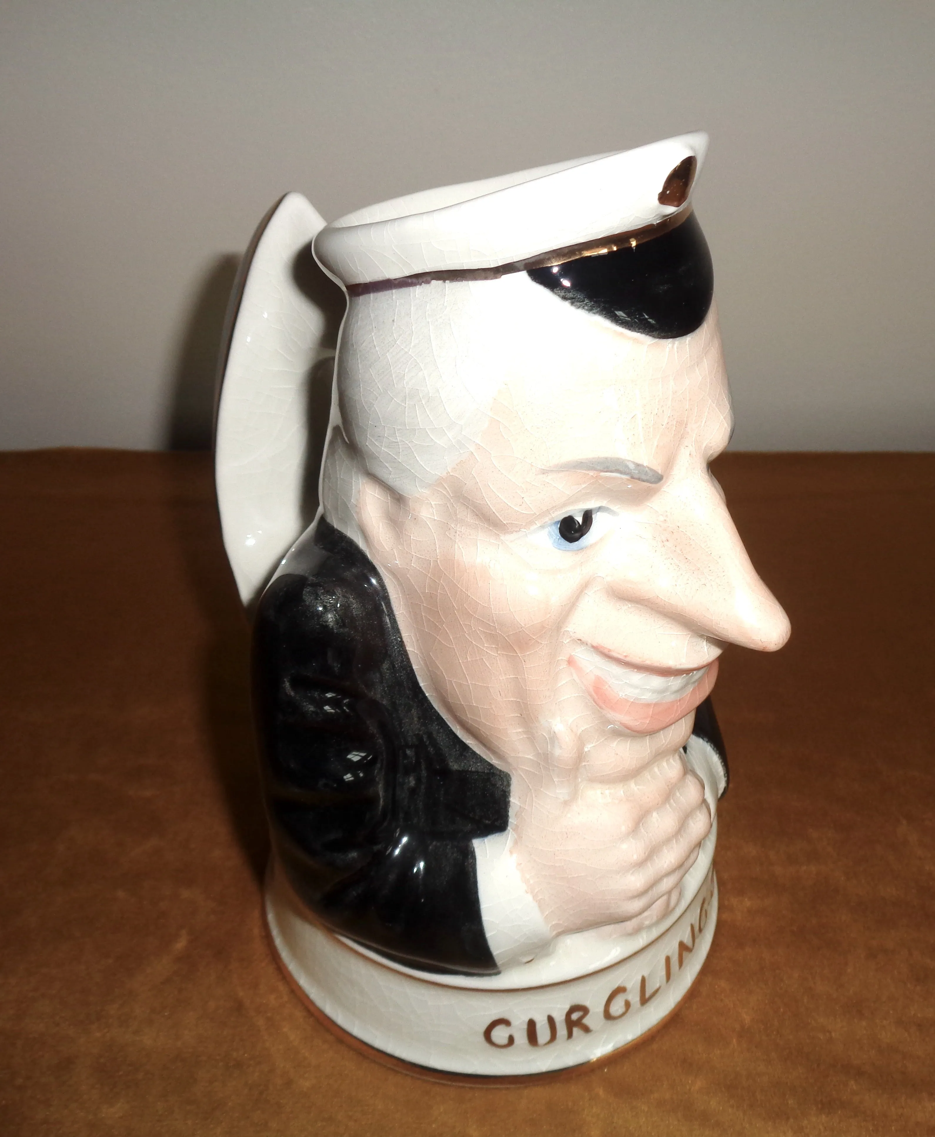 1970s Price Kensington PK Edward Heath Gurgling Jug