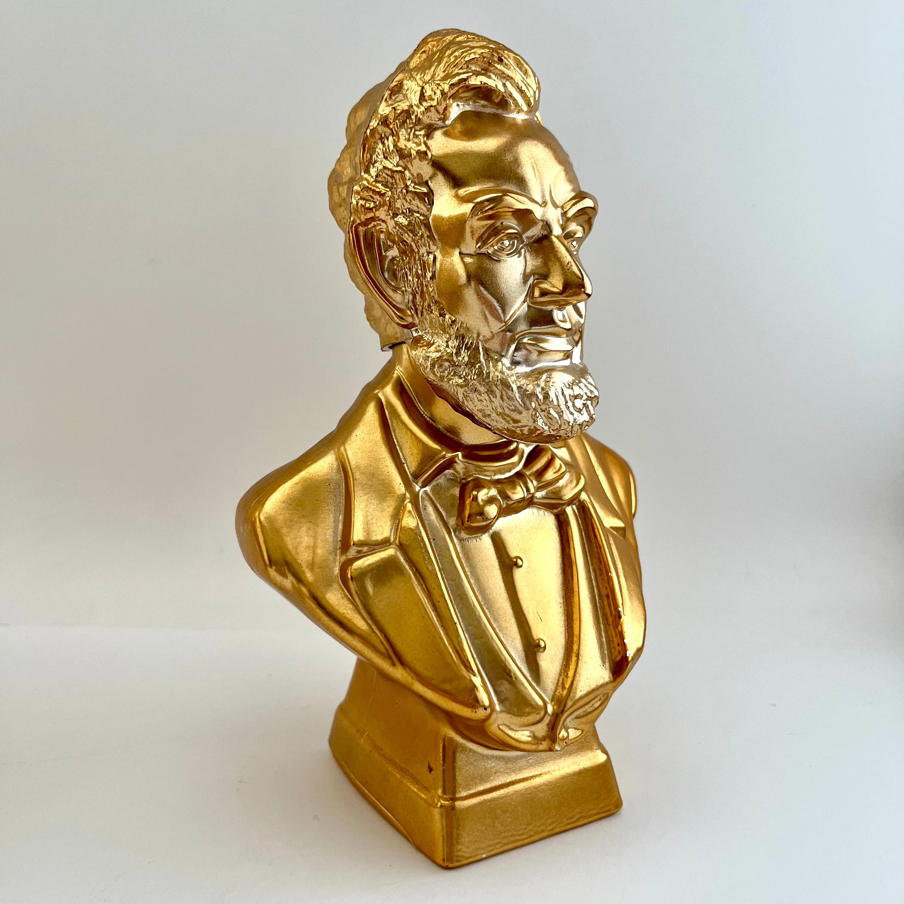 1979 Avon President Abraham Lincoln Glass Decanter