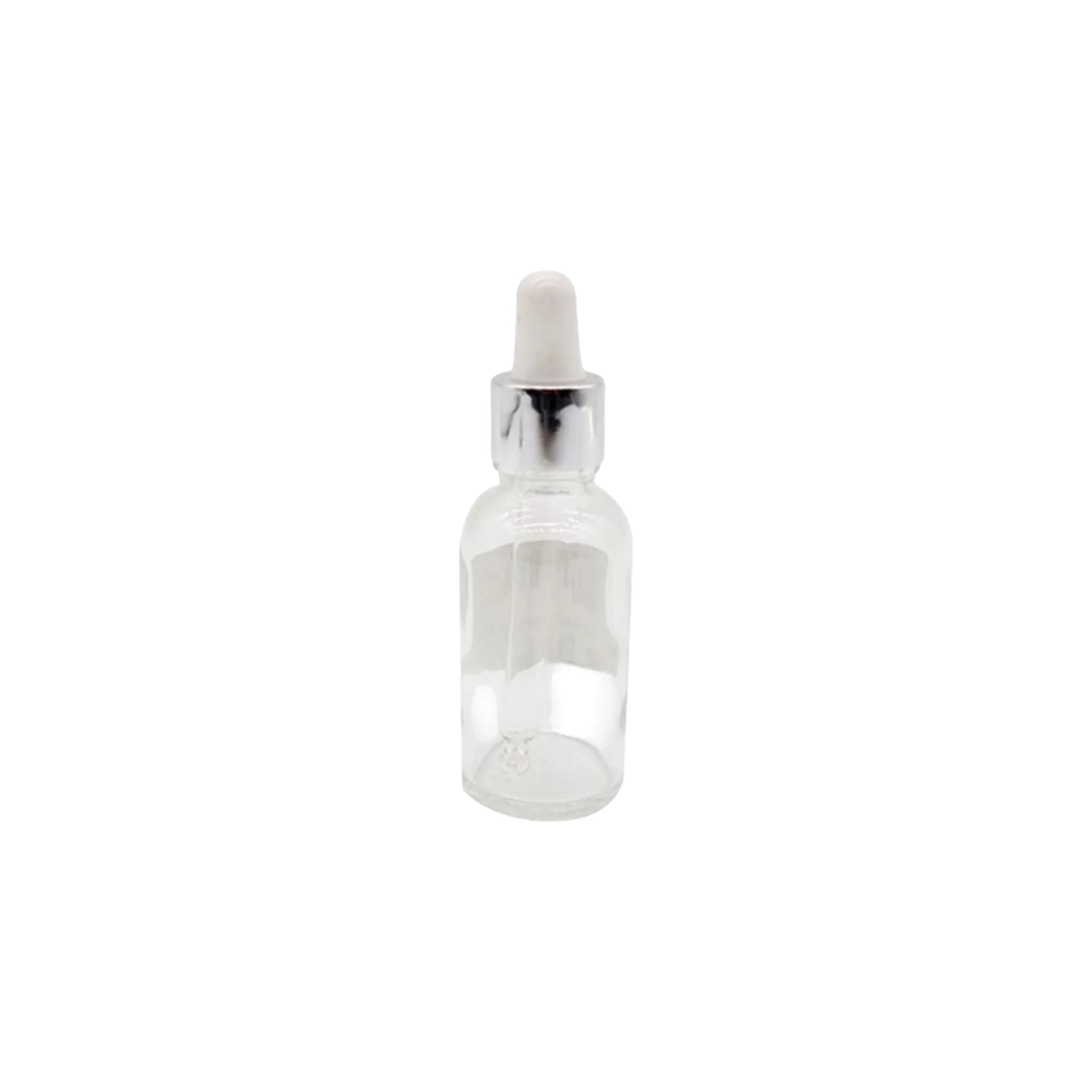 30ml Glass Dropper Bottle Clear with Pipette Lid