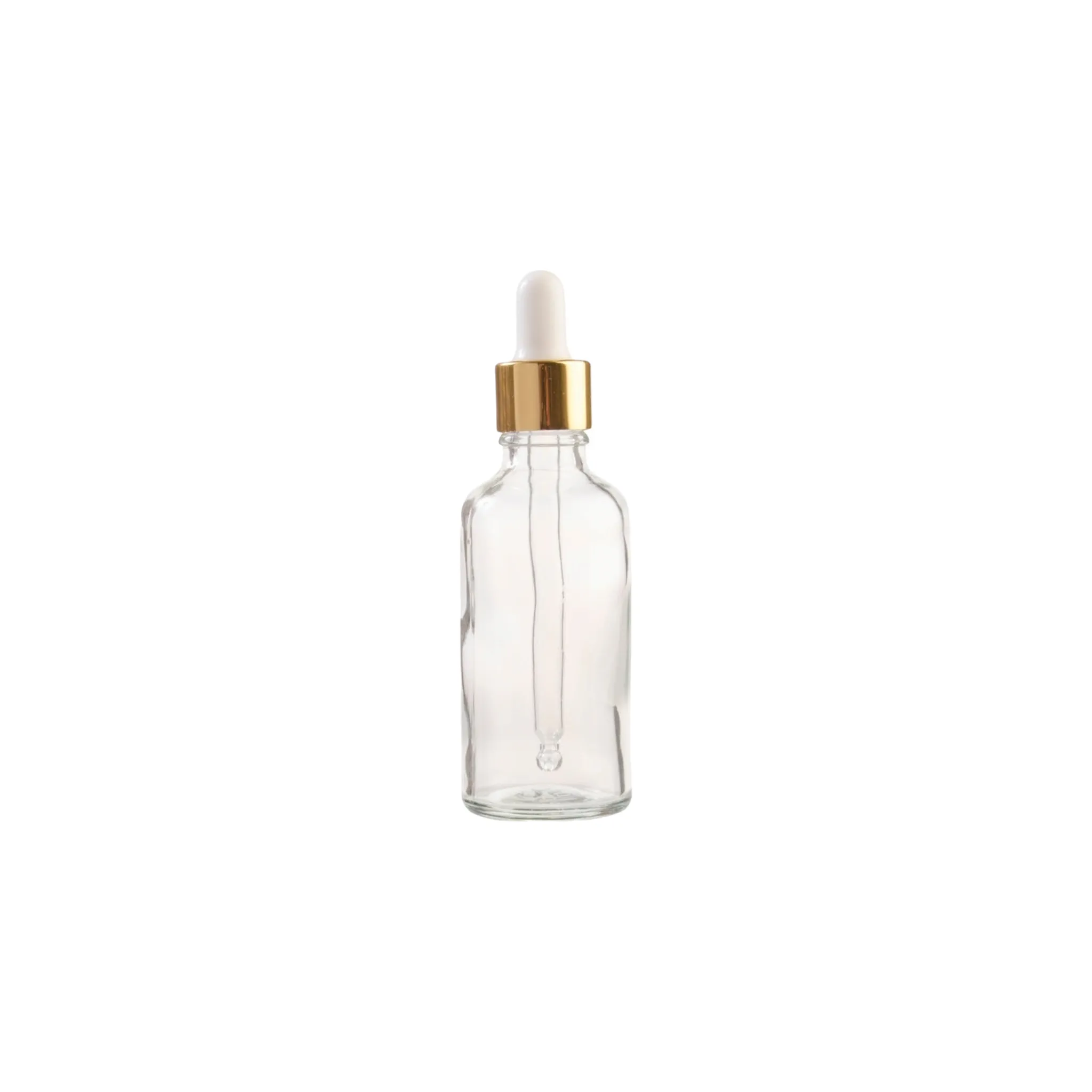 30ml Glass Dropper Bottle Clear with Pipette Lid