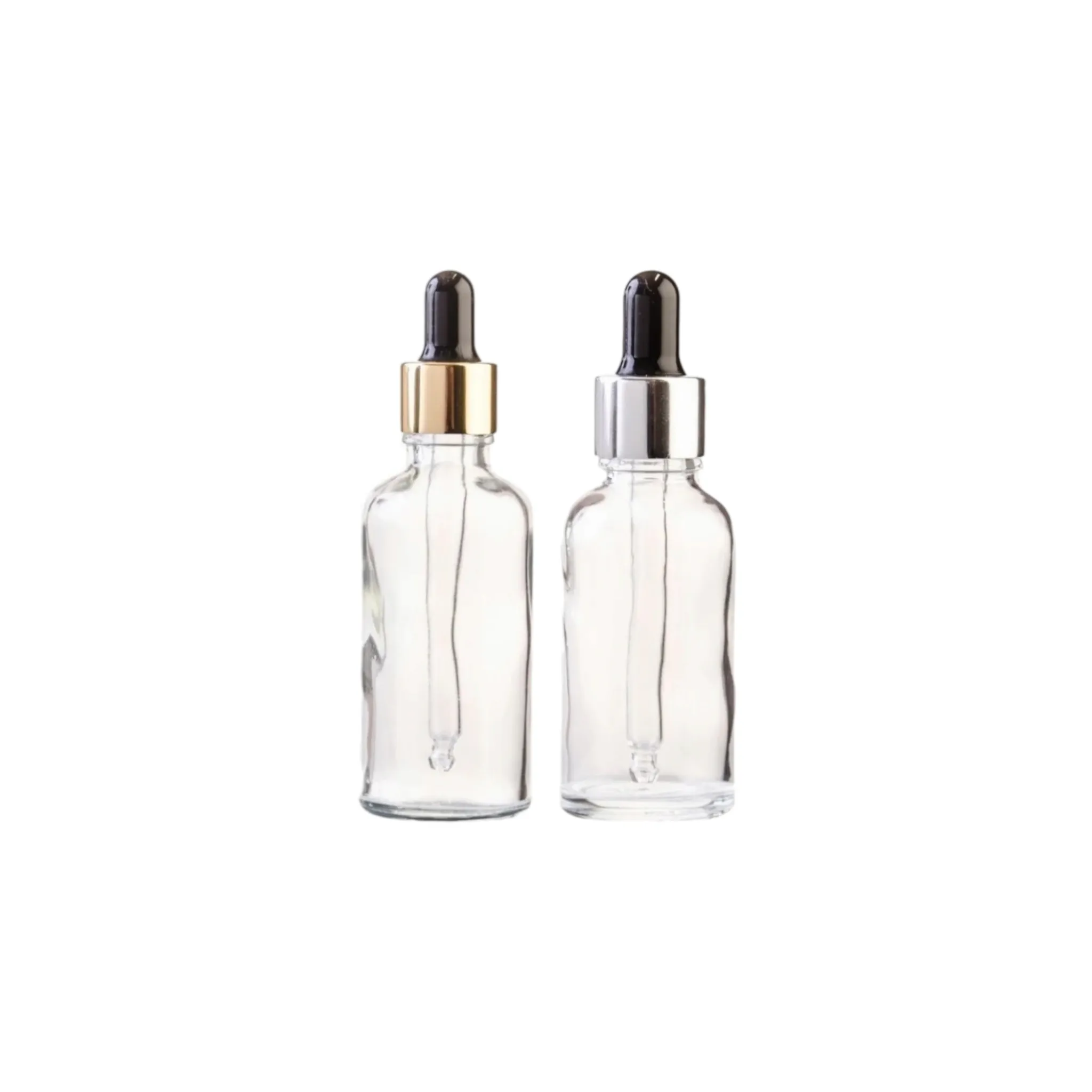 30ml Glass Dropper Bottle Clear with Pipette Lid