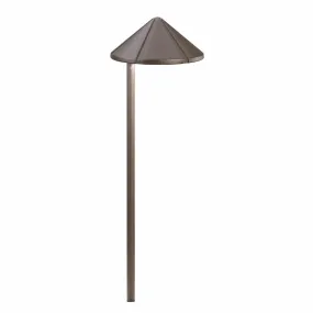 4.3W 302 Lumens LED Side Mount Path Light 3000K Textured Architectural Bronze