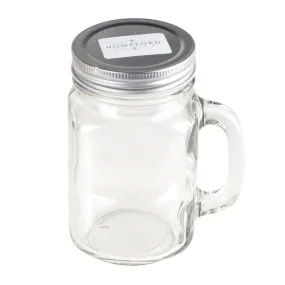 5-Inch Tall Mason Glass Jar, 2-1/2-Inch Diameter, 4-Inch Width