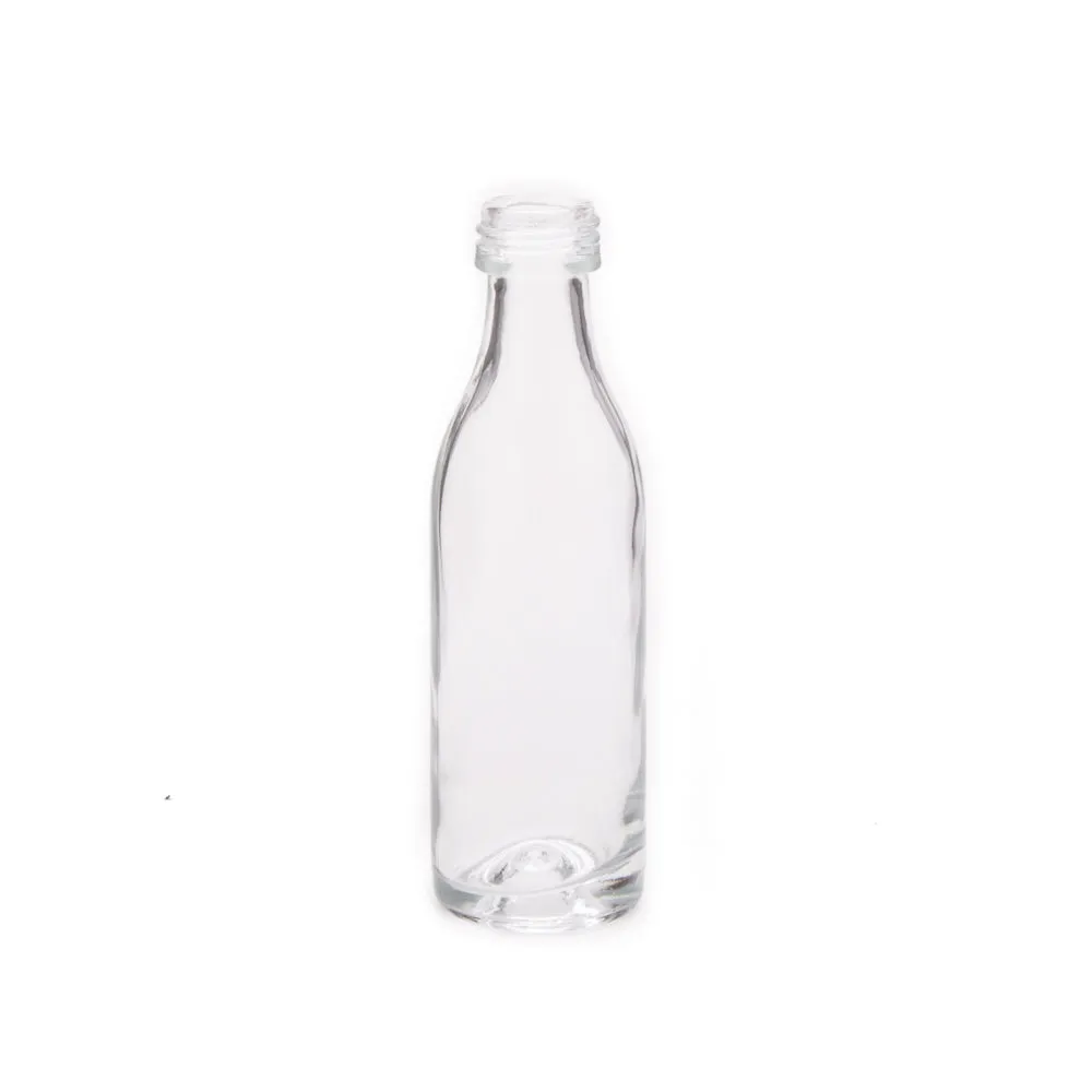 50ml Glass Mini Spirit Bottle with Aluminum Cap