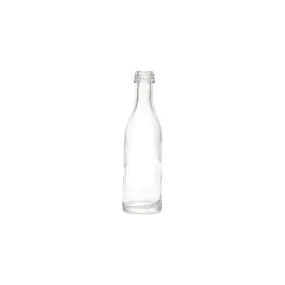 50ml Glass Mini Spirit Bottle with Black Expe Liner Cap