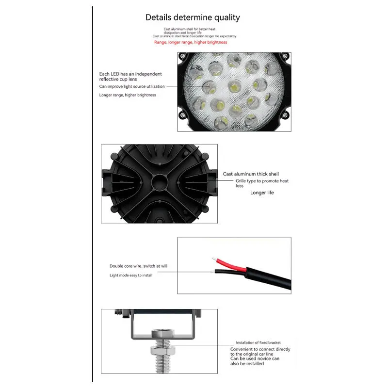 51W Off Road Lamp Spot Light