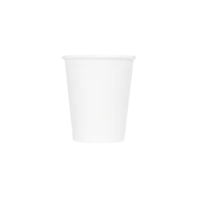 6 oz Disposable Coffee Cups - 6oz Paper Hot Cups - White (70mm) - 1,000 ct