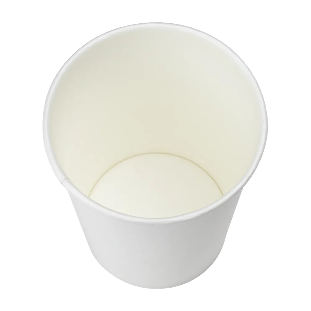 6 oz Disposable Coffee Cups - 6oz Paper Hot Cups - White (70mm) - 1,000 ct