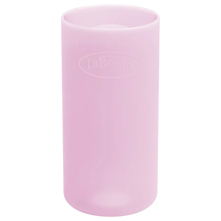 8 Oz/250 Ml Narrow Glass Bottle Sleeve (Pink)