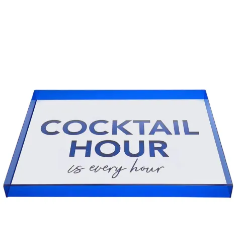 Acrylic Cocktail Hour Tray