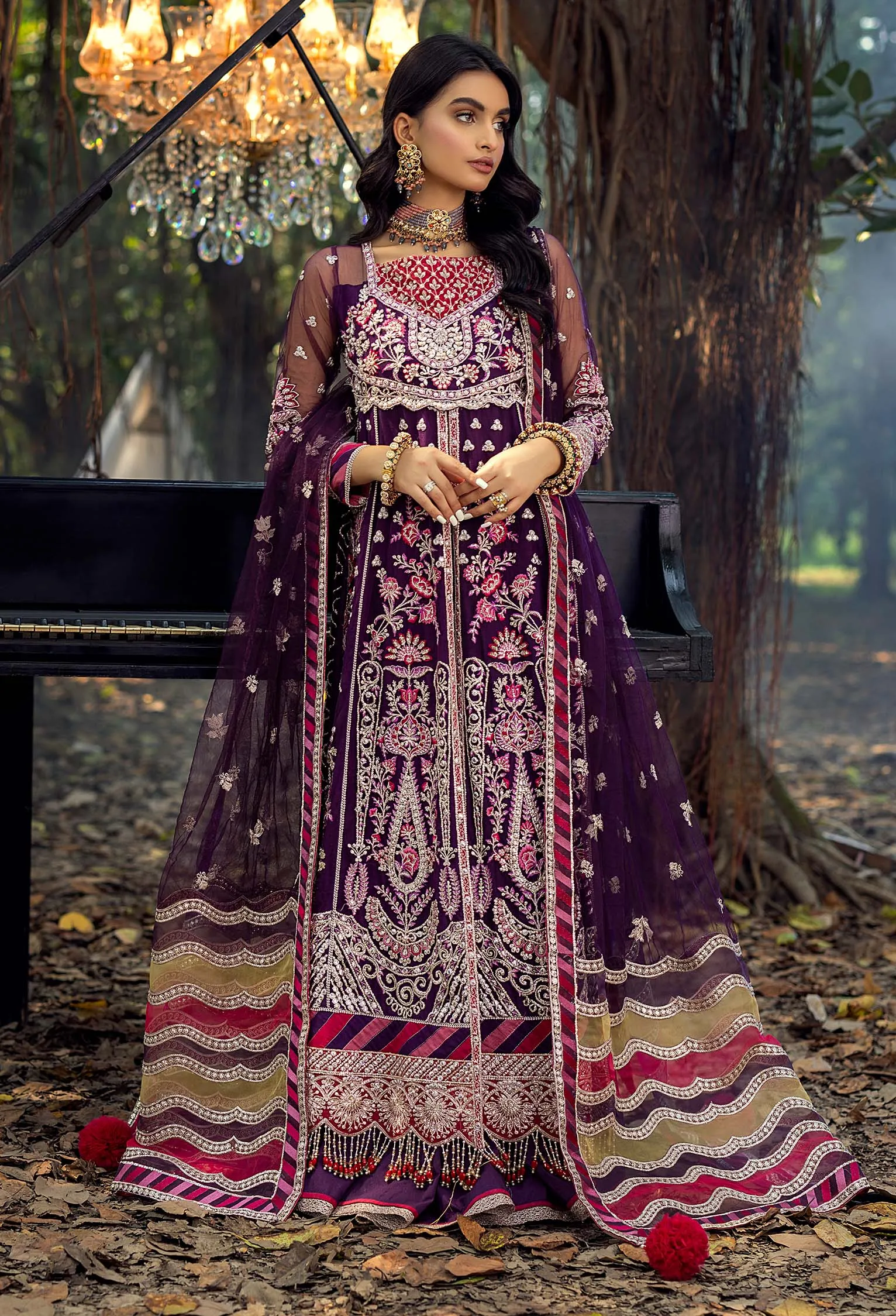 Adan's Libas Sang-e-Rah Formal Wedding Collection – Harlequin