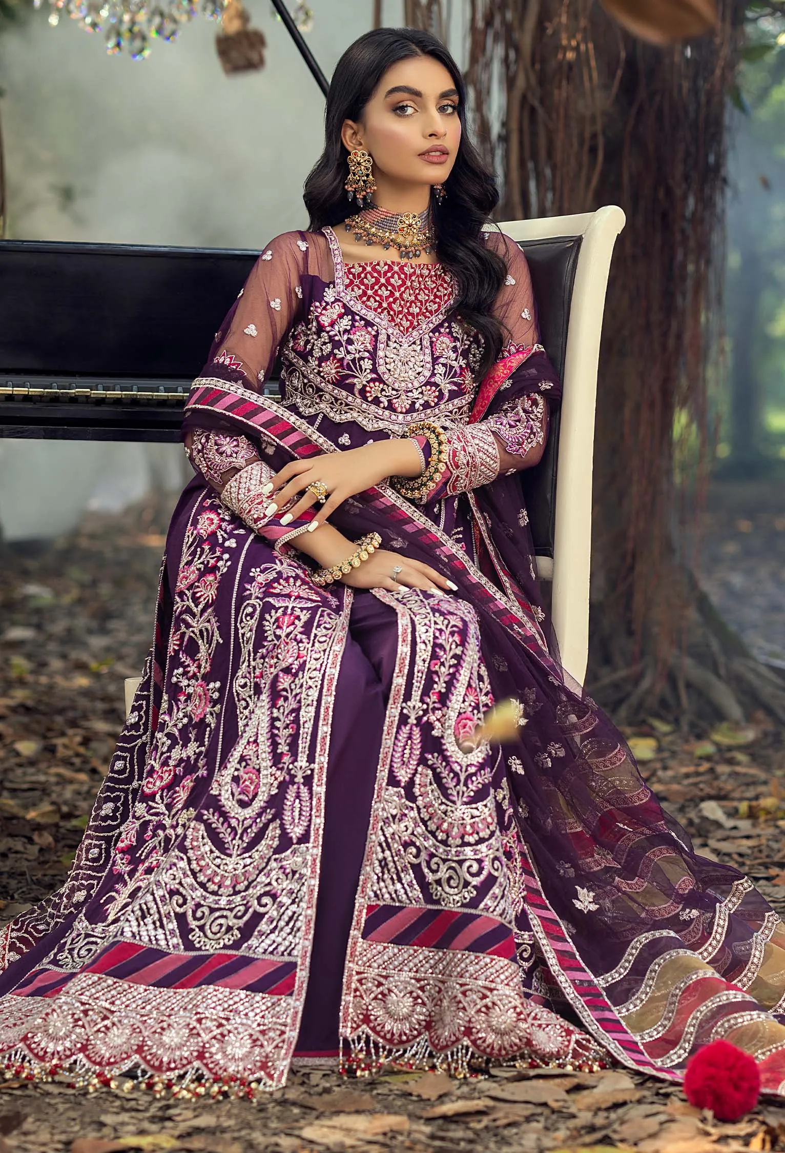 Adan's Libas Sang-e-Rah Formal Wedding Collection – Harlequin