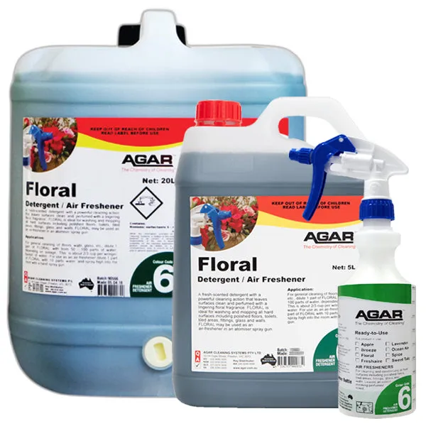 Agar Floral Detergent and Air Freshener