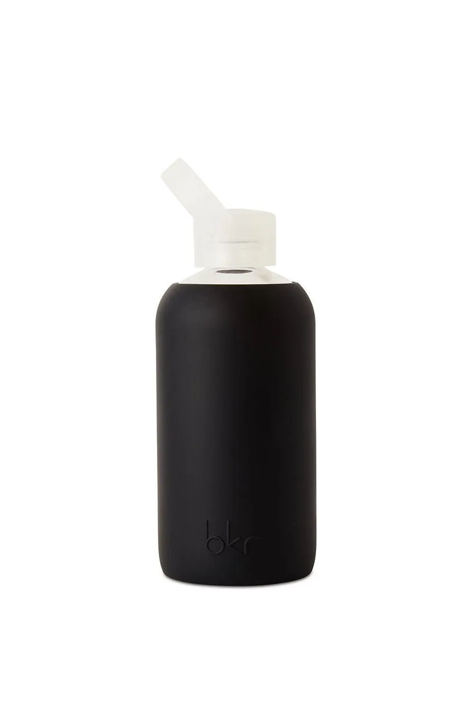 Alo Glass Water Bottle - 500mL - Black