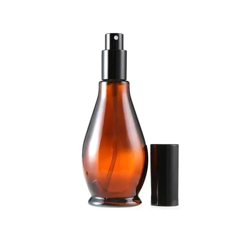 Amber Glass Spray Pump and Dropper Bottles