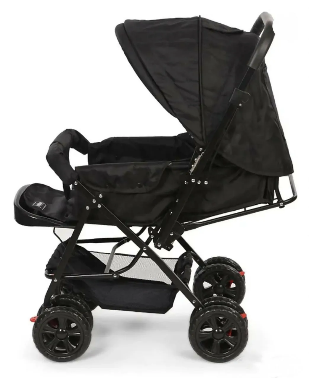 BABYHUG  Cocoon Stroller with Mosquito Net & reversible Handle