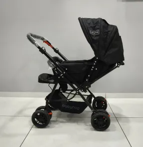 BABYHUG  Cocoon Stroller with Mosquito Net & reversible Handle