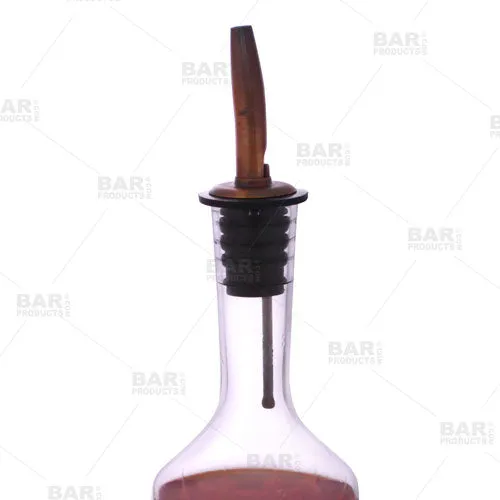 BarConic® Bitters Bottle - Feather Etched Glass - 3oz