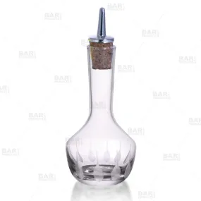 BarConic® Bitters Bottle - Feather Etched Glass - 3oz