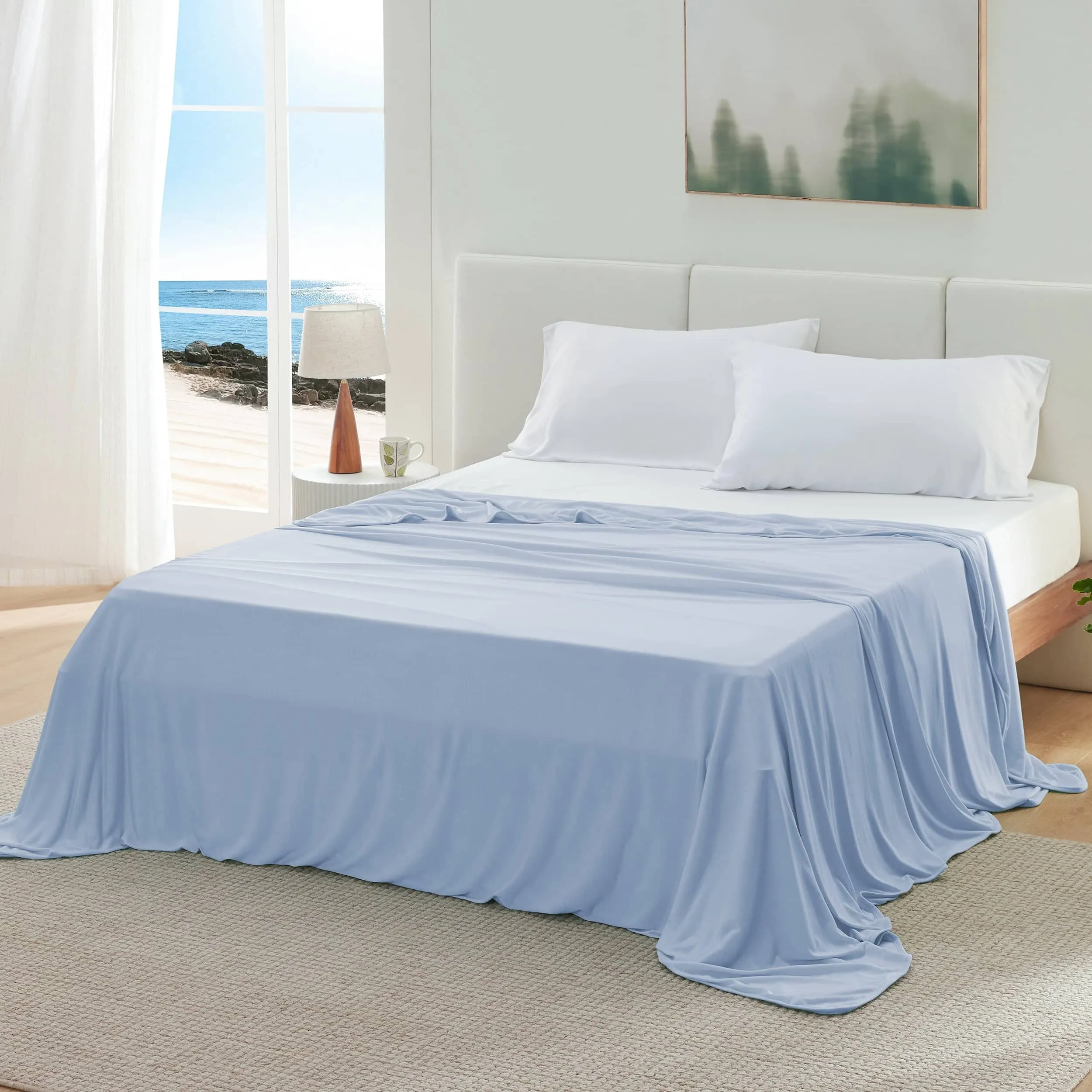 Bedsure Breescape Reversible Cooling Blanket for Hot Sleepers