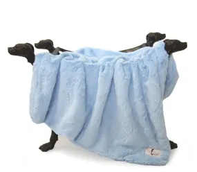 Bella Blanket in Baby Blue