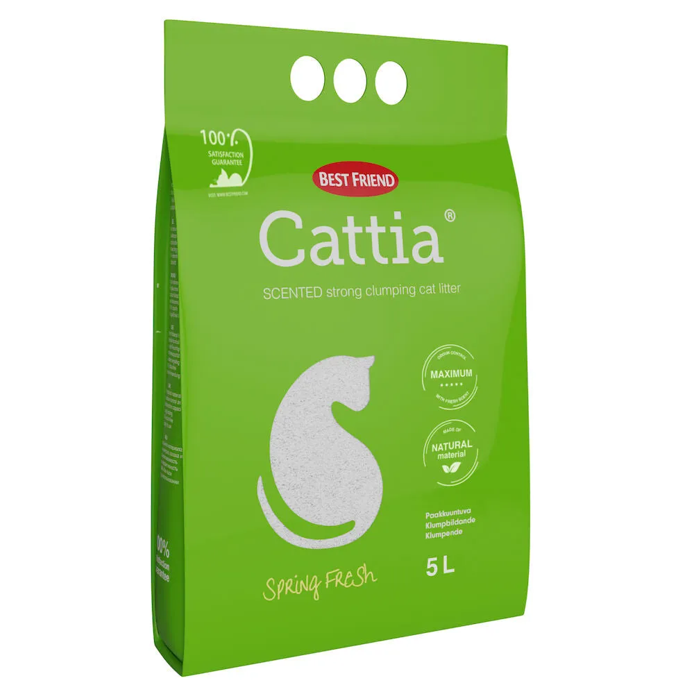 Best Friend Cattia Spring Fresh scented cat litter