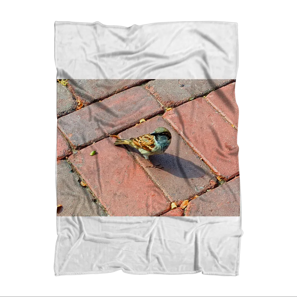 Bird Sublimation Throw Blanket