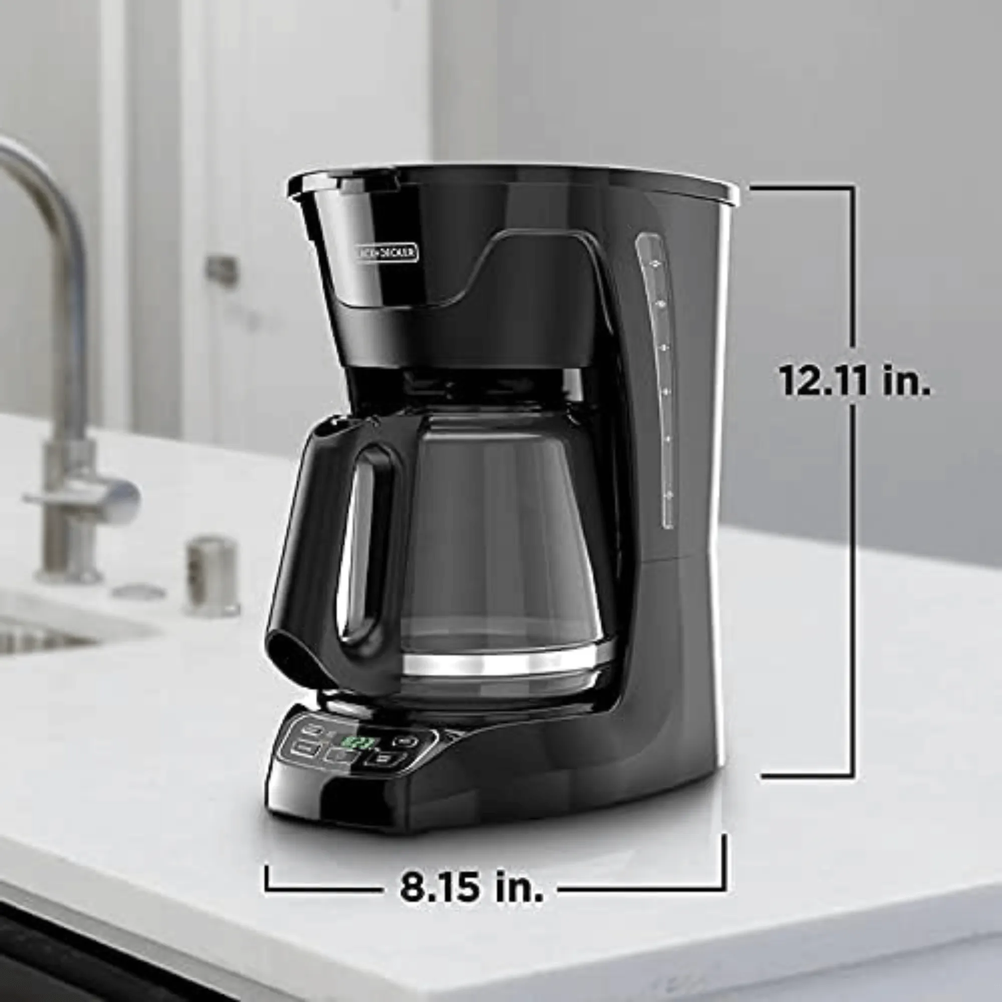 Black & Decker 12-Cup Vortex Digital Programmable Coffeemaker