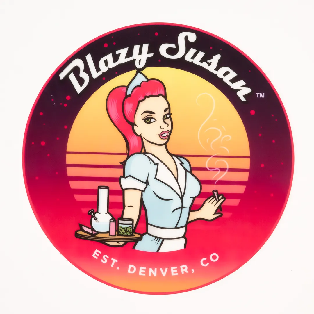 Blazy Susan Spinning Rolling Trays