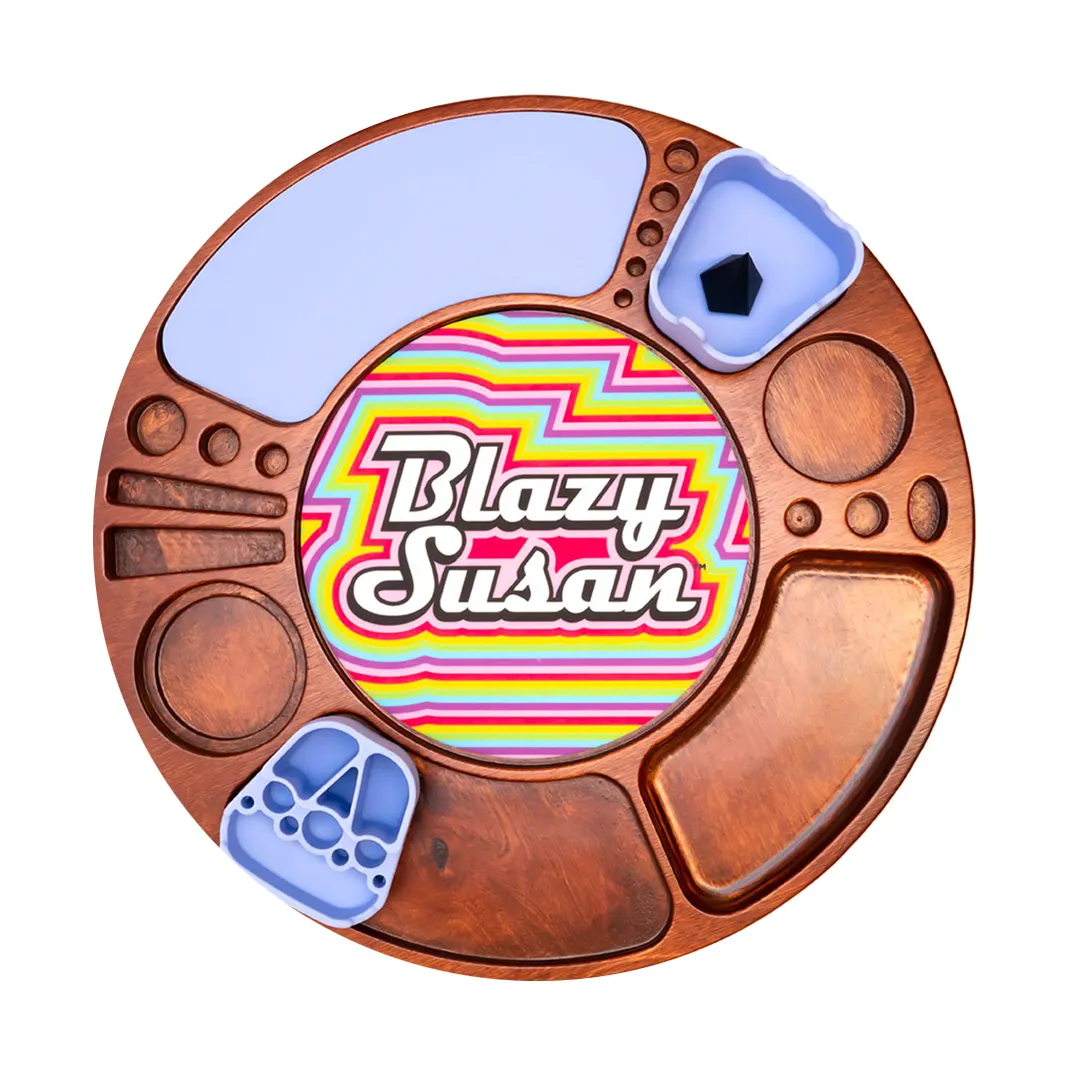 Blazy Susan Spinning Rolling Trays