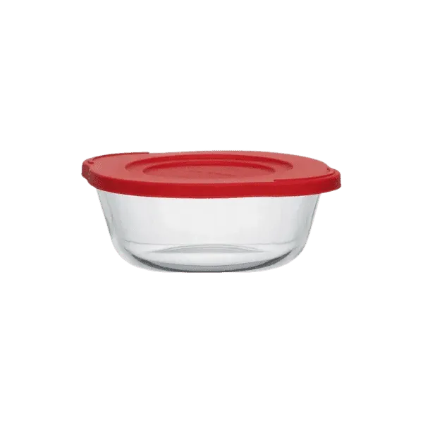 BORCAM ROUND TRAY / RED