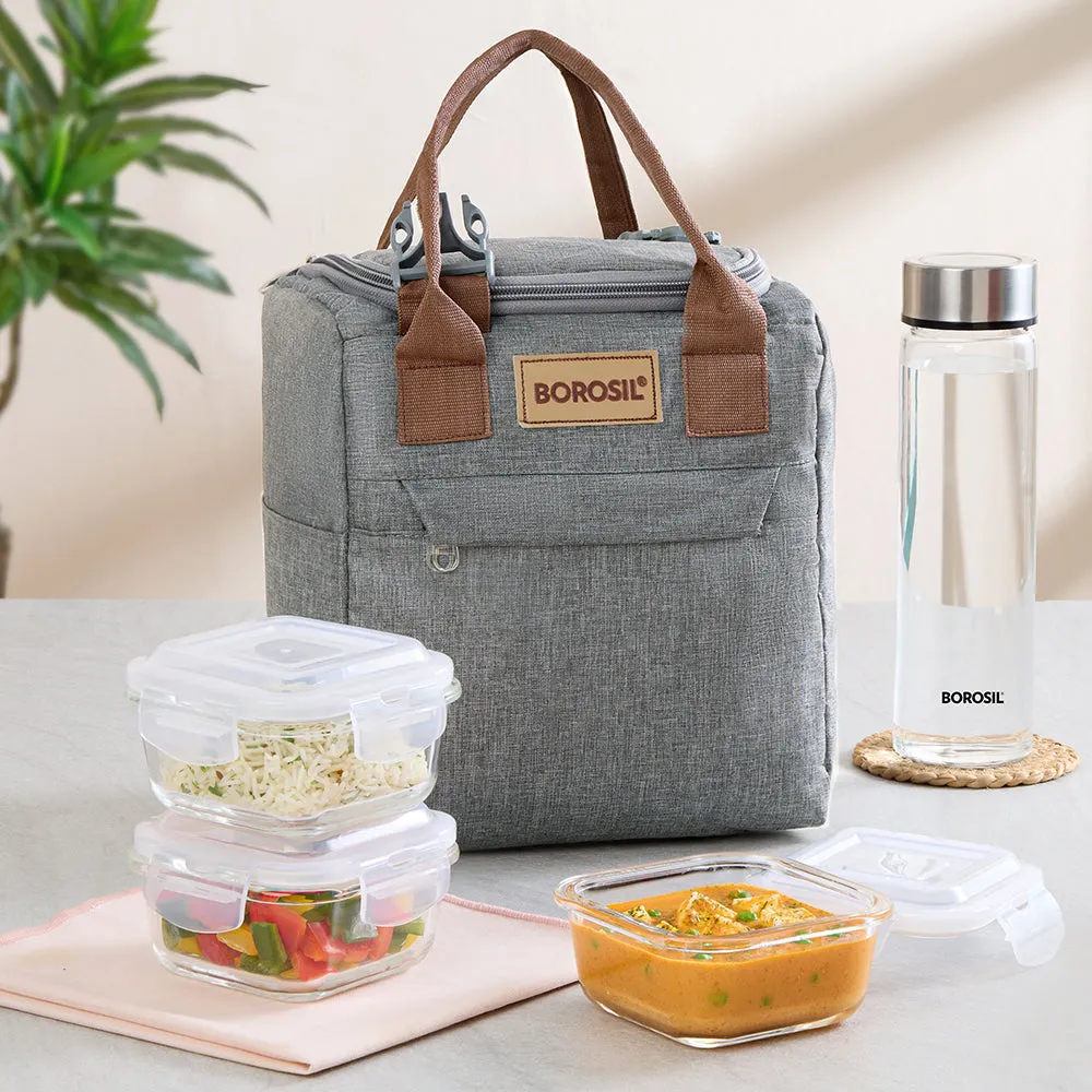 Borosil Gourmet Lunch Box Set