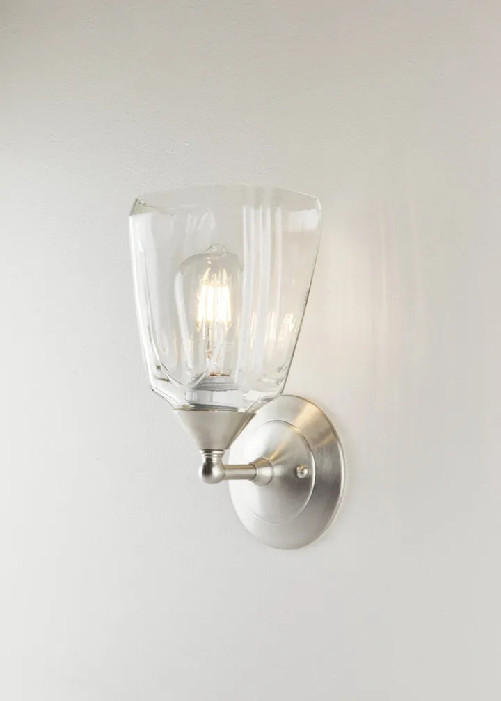 Bottle Glass Sconce