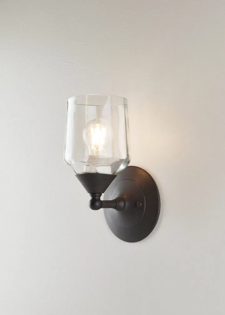 Bottle Glass Sconce