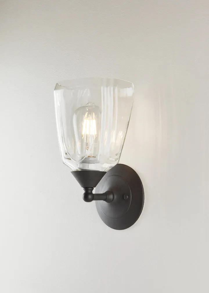 Bottle Glass Sconce