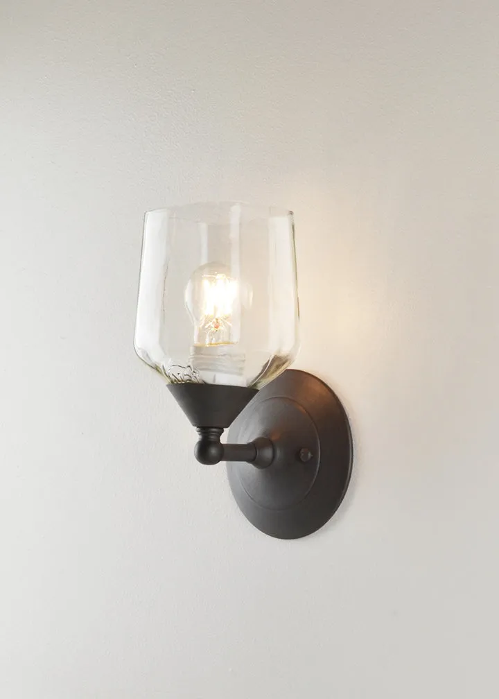 Bottle Glass Sconce