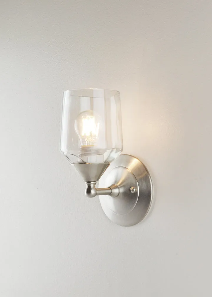 Bottle Glass Sconce