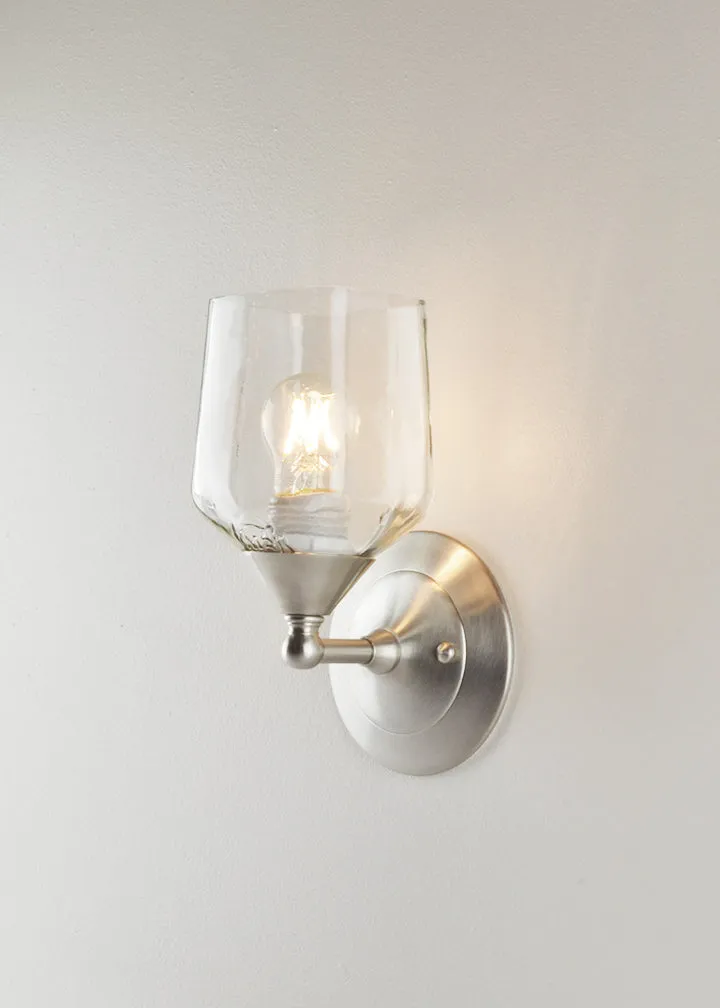 Bottle Glass Sconce