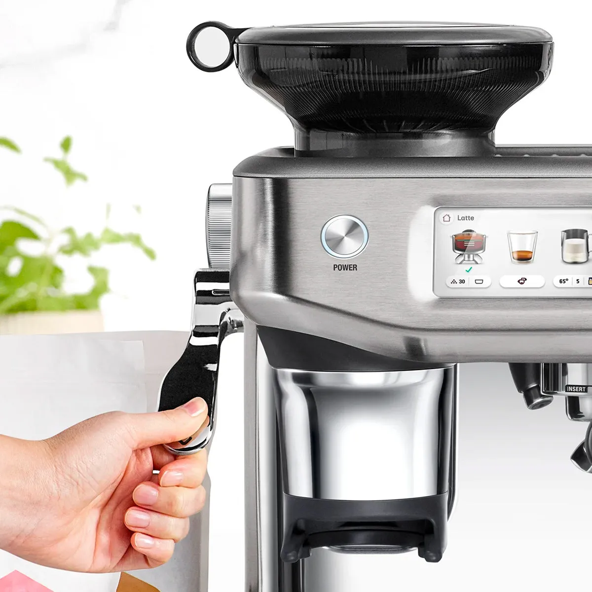 Breville Barista Touch Impress Automatic Espresso Machine #BES881BSS