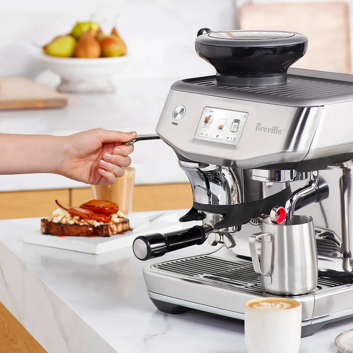 Breville Barista Touch Impress Automatic Espresso Machine #BES881BSS