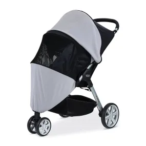 Britax B-Agile, B-Free, Pathway Single Stroller UPF 50  Sun and Bug Cover