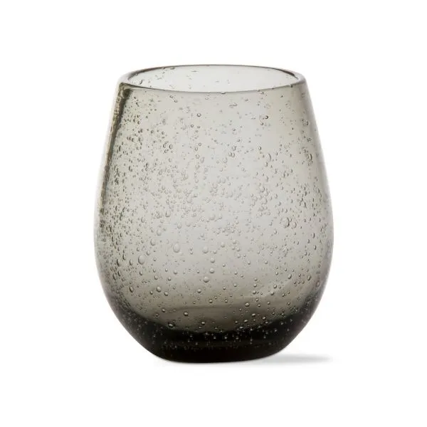 Bubble Glass Stemless Wine Glass