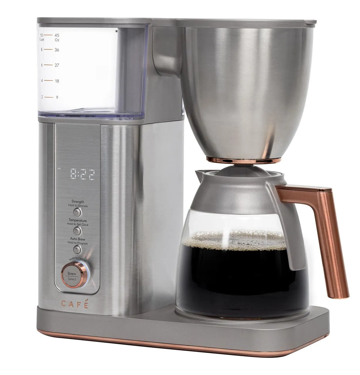 Cafe C7CDABS2RS3 Caf(eback)™ Specialty Drip Coffee Maker with Glass Carafe