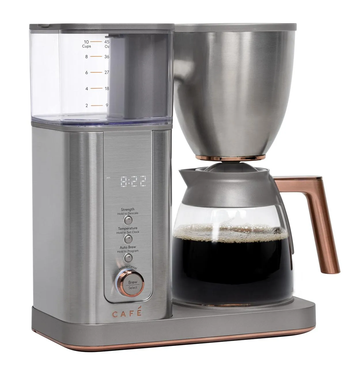 Cafe C7CDABS2RS3 Caf(eback)™ Specialty Drip Coffee Maker with Glass Carafe