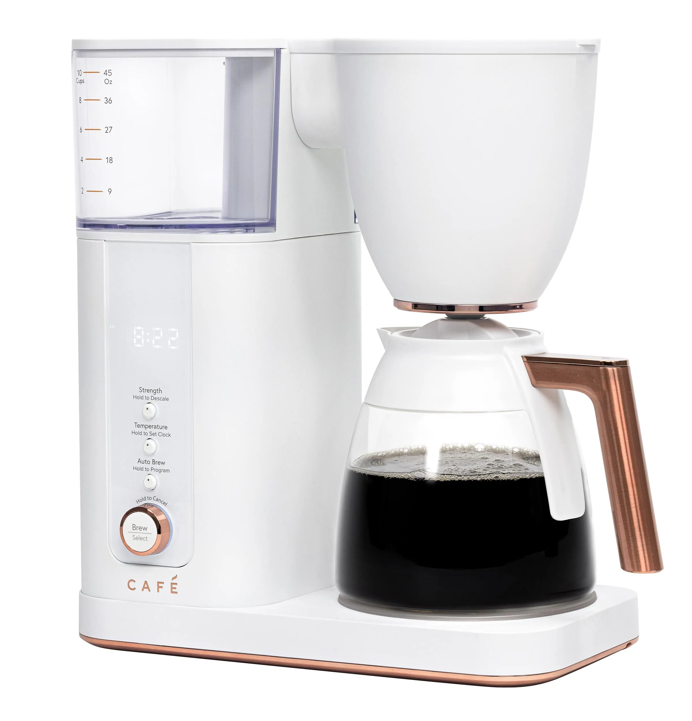 Cafe C7CDABS4RW3 Caf(eback)™ Specialty Drip Coffee Maker with Glass Carafe