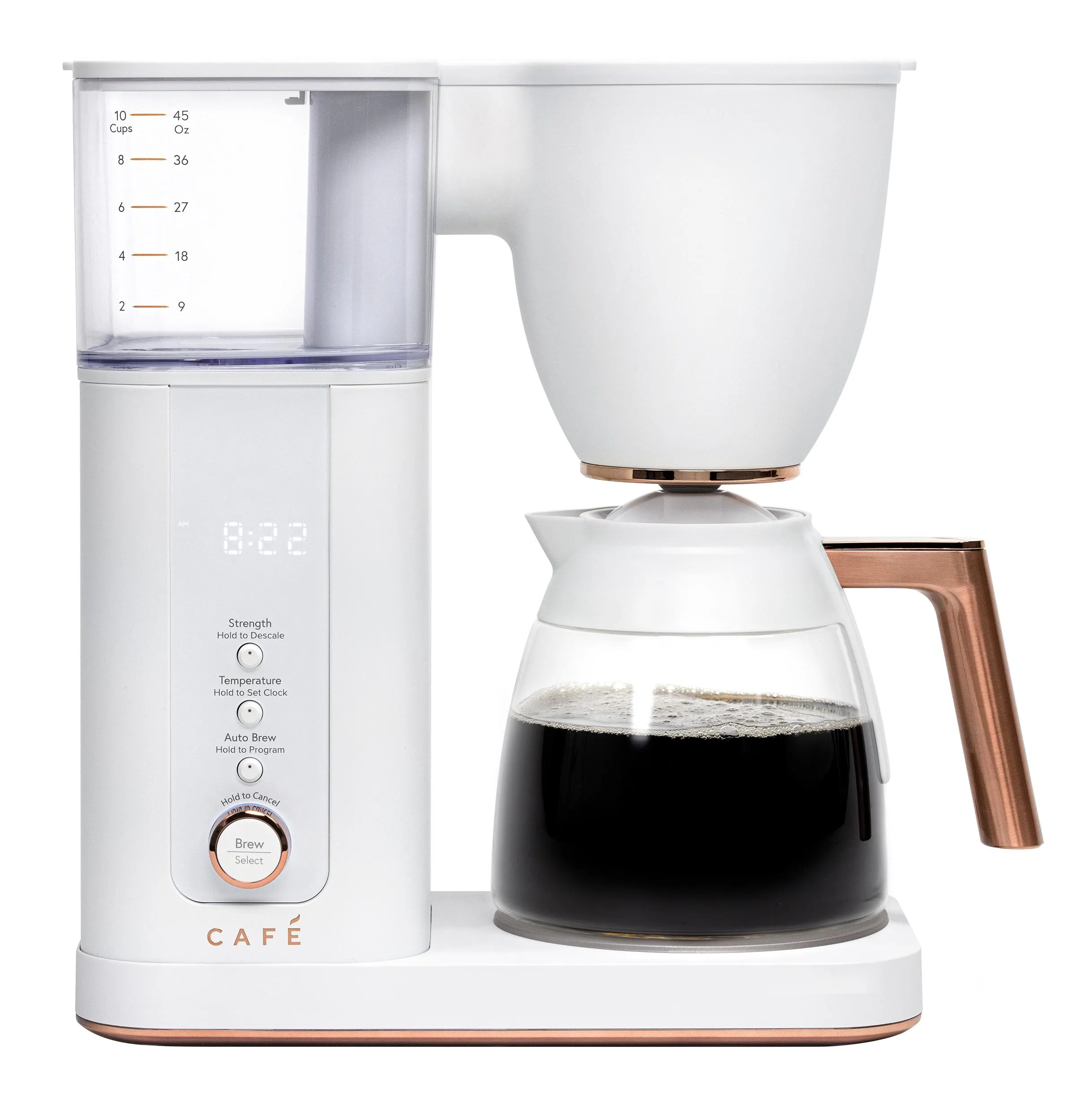 Cafe C7CDABS4RW3 Caf(eback)™ Specialty Drip Coffee Maker with Glass Carafe