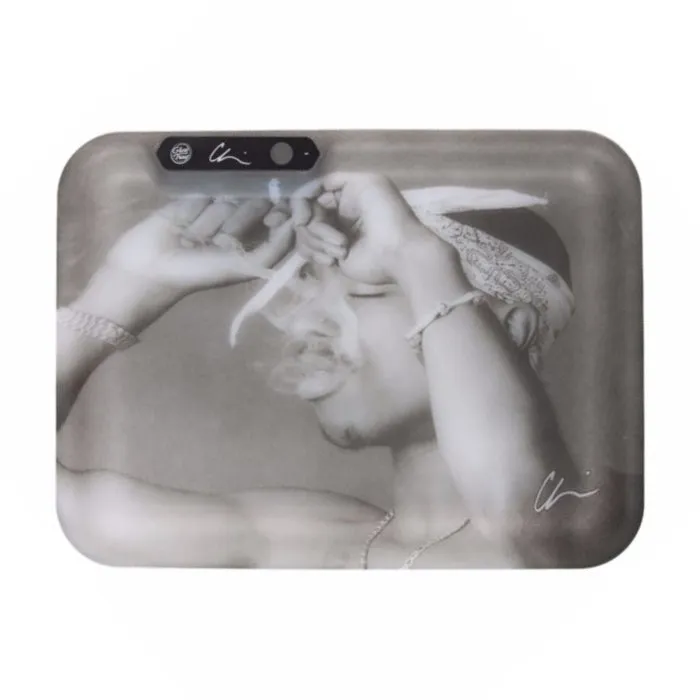 California Love (Tu Pac) - Chi Modu - Led Glow Tray X - USB Rolling Tray